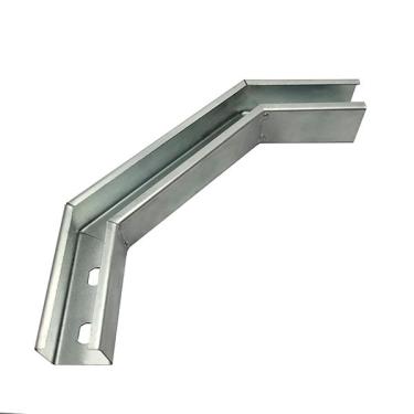 Imagem de Curva Horizontal Galvanizada 90° P/ Perfilado 38x38mm - Inecel