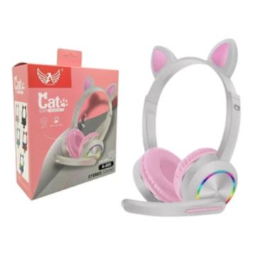 Imagem de Fone Estéreo Cat Ear Headset A-085 Estilo, Som e Qualidade