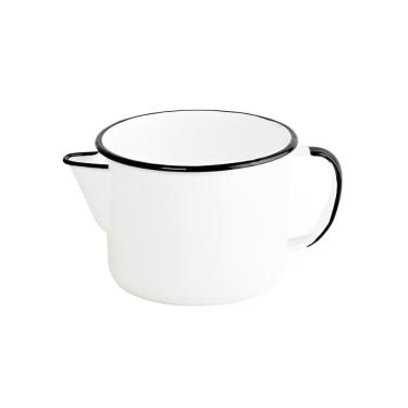 Imagem de Caneca com Bico Esmaltada Branco 1 L Ewel