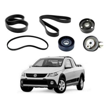 Imagem de Kit Correia Dentada Saveiro Cross G5 1.6 8v 2009 A 2013 - ContiTech