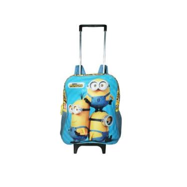 Imagem de Mochila Minions Infantil Rodinhas Meu Malvado Favorito M - Clio