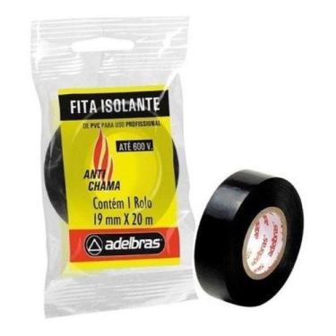 Imagem de Fita Isolante Anti Chama - 19mm x 20 metros - Adelbras