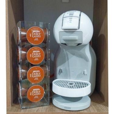 Imagem de Suporte Organizador Porta capsulas Dolce Gusto Torre 16 Capsulas Acríl
