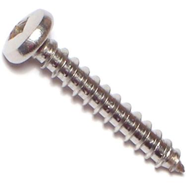 Imagem de Fixador difícil de encontrar 014973203191 Parafusos de metal para cabeça de panela de tração quadrada, 20 x 1,27 cm, 35 peças