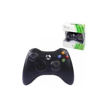 Imagem de Controle compativel PARA  X BOX  Wireless Xbox 360 - Preto. - FIER