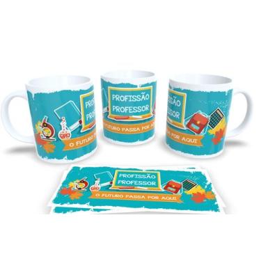 Imagem de Canecas Personalizadas dia dos Professores - Estampa Sublimada, Mod.38