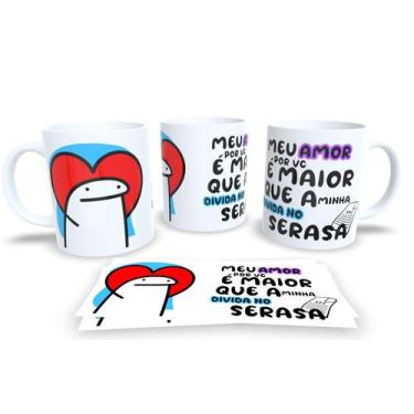 Imagem de Canecas Personalizadas Flork Namorados - Estampa Sublimada, Mod.53