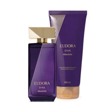 Imagem de Combo Eudora Diva Absoluta: Colônia 100ml + Loção Corporal 200ml