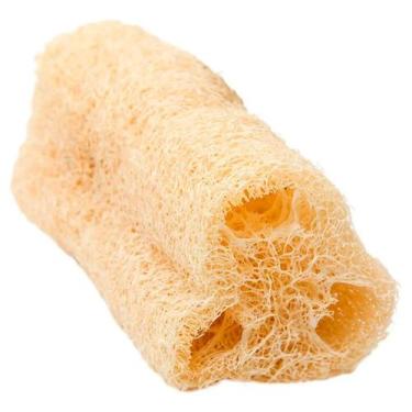 Imagem de 6 Esponjas Bucha Pequena Vegetal Natural P/banho Esfoliação - Buchas J