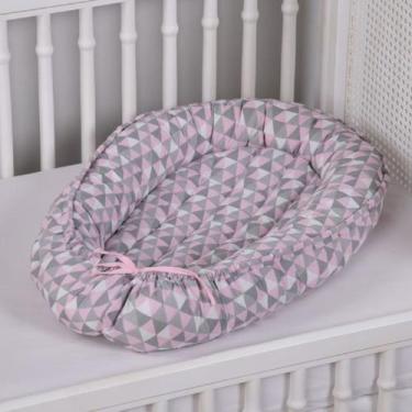 Imagem de Ninho Redutor De Berço Matelado Algodão Estampado - Monzilo Baby Kids,