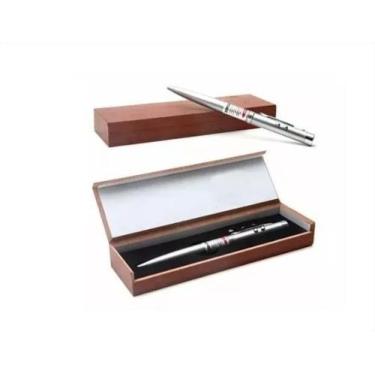 Imagem de Caneta Esferográfica com Lanterna Laser Estojo