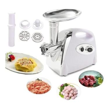 Imagem de Moedor De Carne 2800w Elétrico Funil Linguiça Kibe 110v - Sou Preço, 1