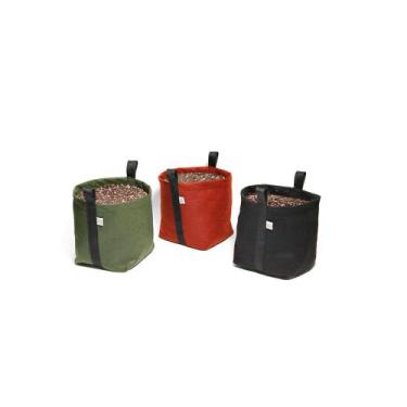 Imagem de 5 Vasos De Feltro Para Plantas com Alças 11 Litros - King Pot, Mix