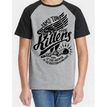 Imagem de Camiseta Infantil The Killers - Sams Town - Alternativo Basico, Cinza 