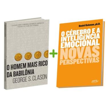 Imagem de Kit 2livros, O Homem mais Rico da Babilônia +O Cérebro e a Inteligênci