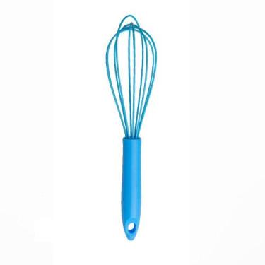 Imagem de Batedor Fouet Profissional 26cm em Silicone Para Massas Ovos Bolo Cozi