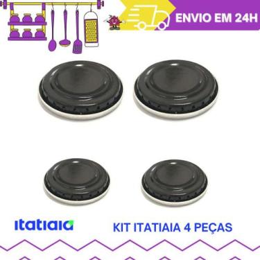 Imagem de Kit Tampinhas Queimador de Fogão ItatiaiaStar4Bocas