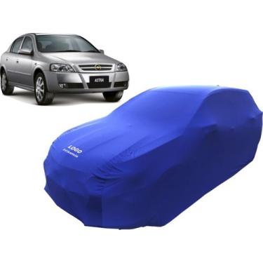 Imagem de Capa De Tecido Para Proteção Do Carro Gm Astra Hatch Luxo - Mz, Azul