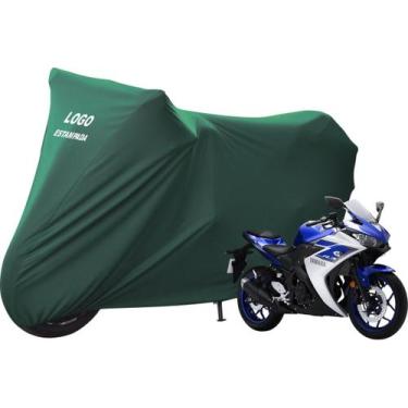 Imagem de Capa Para Moto Yamaha R1 Yzf R3 R6  De Tecido Helanca - Mz, Verde