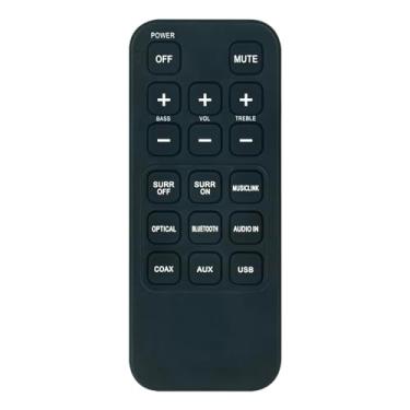 Imagem de 996510058532 Controle remoto substituído ROLLGAN adequado para Philips 996510059073 Alto-falante Soundbar HTL2100 HTL2111A HTL2150 HTL2160 HTL2160/F7 HTL2160/12 HTL2101A HTL2222 101A/FF 7 HTL2111A/F7