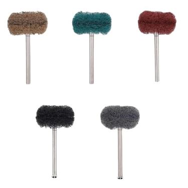 Imagem de 20 peças Broca Escova Abrasiva 2,35/3mm Haste Pano Polimento Roda Jóias Espelho Polimento Almofada Para Moedor Acessórios de Ferramentas Elétricas,mistura de Haste de 3mm,10PCS