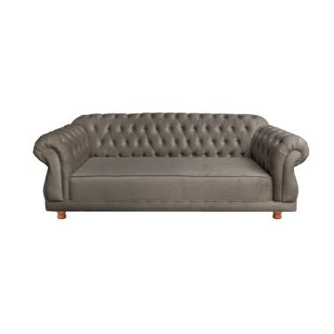 Imagem de Sofá Chesterfield Capitone Duque Suede Amarelo2,00cm - novo encanto, C
