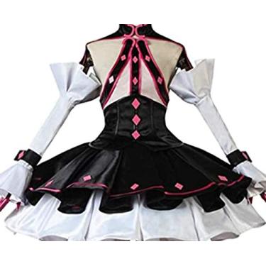 Imagem de FateEXTELLA Link Lancer Carmilla Fantasia Cosplay Bathory Erzsebet Fantasia Cosplay, Tamanho:, Large