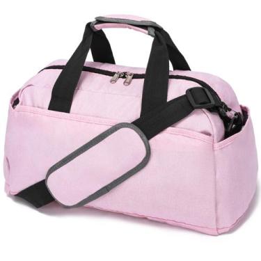 Imagem de Bolsa de Ginástica Pequena Ineetatu 14 Polegadas - Unissex - Rosa