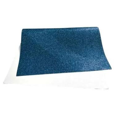 Imagem de Kit 5 Folhas De Papel Microondulado Glitter 50x80cm Escolar - MAISTEM,