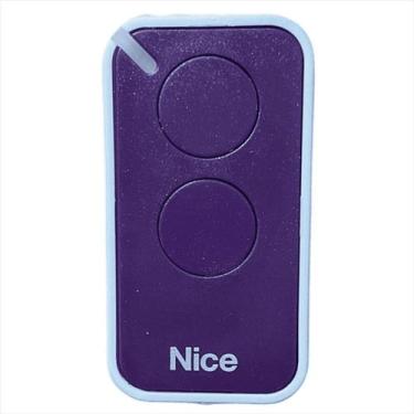 Imagem de Controle remoto era inti lilas 433 mhz nice com 2 botões