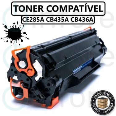 Imagem de Cartucho de Toner Ce285a 85a Cb435a Compatível P1102 M1210 M1212 M1217 P1006 P1005 P1505 M1522 M1130 M1132