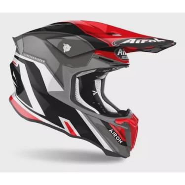 Imagem de Capacete airoh twist 2.0 shaken red gloss 58
