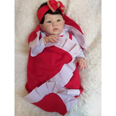 Imagem de Bebê Reborn Muito Linda Realista + Enxoval