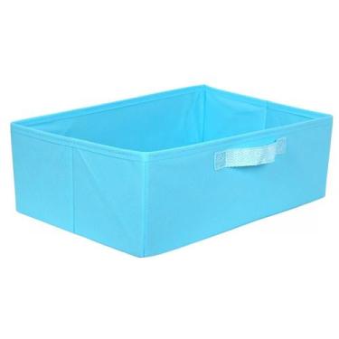 Imagem de Caixa Organizadora Bege 42x15x28 Para Armário Com Alça - Organibox, AZ