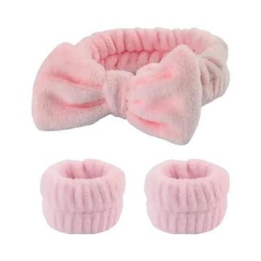 Imagem de Conjunto De Tiaras E Pulseiras De Microfibra Absorvente Macia, Banho, 