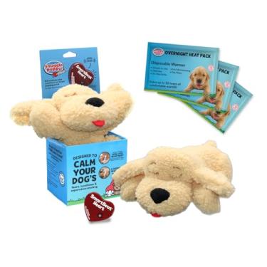 Imagem de Snuggle Puppy SmartPetLove Edição Especial Brinquedos – Filhote de batimento cardíaco para cães – Alívio da ansiedade e auxílio calmante – Brinquedos confortáveis para cães para treinamento