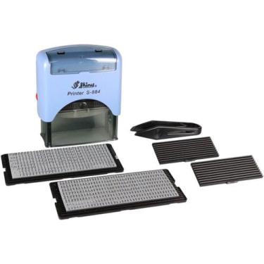 Imagem de Carimbo Automático Monte Você Mesmo Modelo S-882 14X38 Mm - Shiny