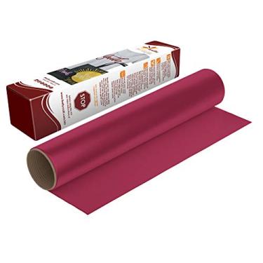 Imagem de Firefly Craft Lençol de vinil de transferência de calor regular | Vinil HTV | Vinil de ferro para Cricut e silhueta | Vinil de prensa térmica para camisetas – 30,48 cm x 50,80 cm, Deep Pink, 1 sheet, 1