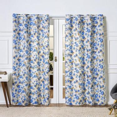 Imagem de Cortina Baggio Tecido Gorgurinho Estampado 2,80x2,20 Metros - Vitor Bo