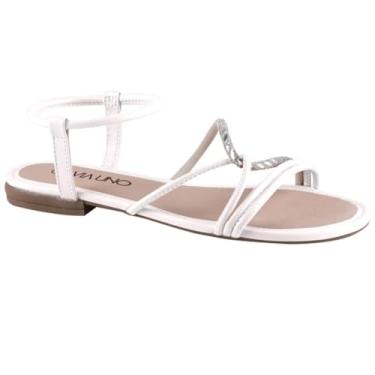 Imagem de Sandalia Via Uno Rasteirinha Ref 859002slavv Branco Off 038
