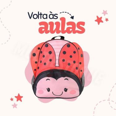 Imagem de Mochila Infantil Joaninha Com Alças - Cores