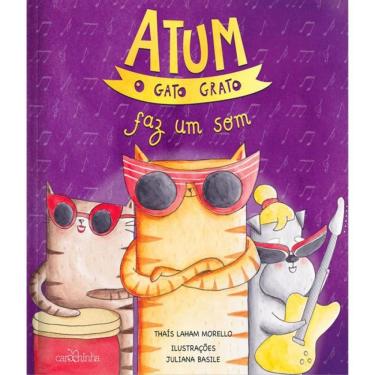 Imagem de Livro - Atum, O Gato Grato Faz Um Som