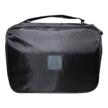 Imagem de Estojo Escolar Jumbo Feminino Quadrado Unissex Svg Grande