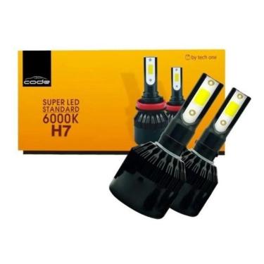 Imagem de Kit Super Led Techone 6000K 12V 24V H1 H3 H4 H7 H8 H11 Hb4