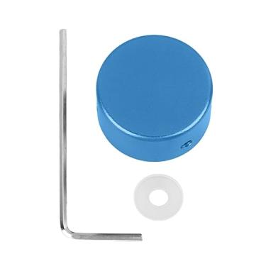 Imagem de Pedal Footswitch Topper Alumínio elétrico Guitarra Proteção de pico Efeito Pedal Pé (Azul)