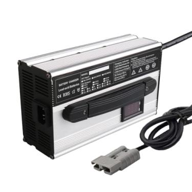 Imagem de Lzyjckh Carregador de Baterias 12V/24V/36V/48V/60V/72V Carregador de Baterias para Empilhadeiras com Display LCD, Plugue Anderson 50A/120A,36v 20a,120A
