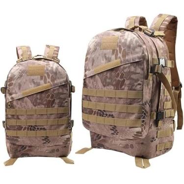 Imagem de Mochila Tática De Camuflagem De Viagem, Mochila De Arma Militar Ao Ar Livre, Mochila De Camuflagem Militar Ao Ar Livre Do Exército Adequada Para Caça, Tiro, Acampamento, I