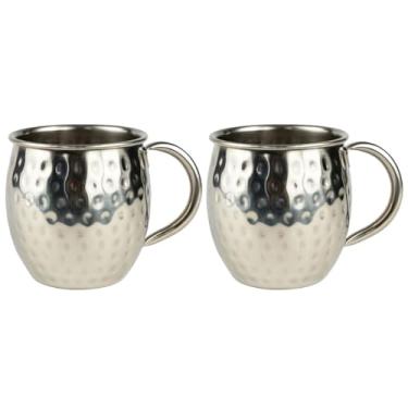 Imagem de Caneca Prateada 580ml Inox Moscow Mule, ideal para Drinks. (2)
