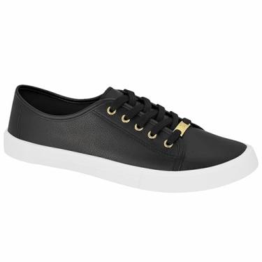 Imagem de Tênis Moleca Feminino Sapato Casual Napa 5296.510 - Original (Preto, BR, Adulto, Numérico, 35)
