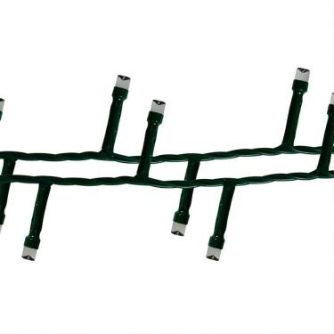 Imagem de Cordão Luminoso Natal 5 Mt Led 8 Funcões Pisca Verde 220V